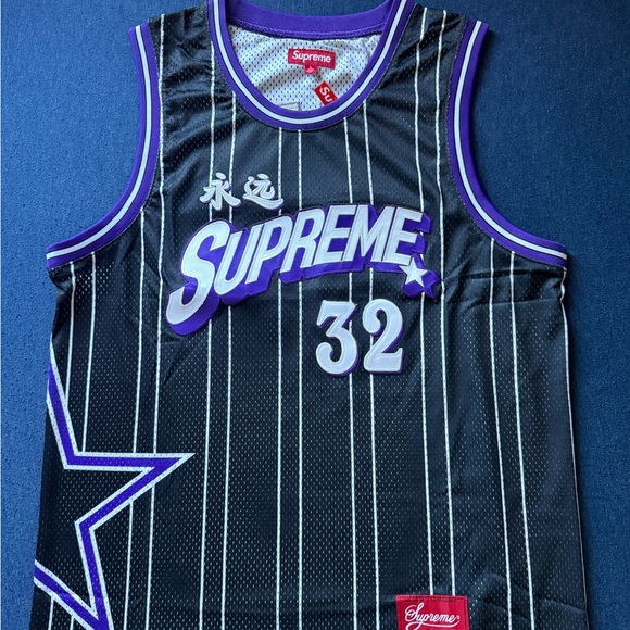 R*k様 Supreme Star Basketball Jersey \"Bla Supreme All Star Basketball Jersey Black Men's - SS15 - US